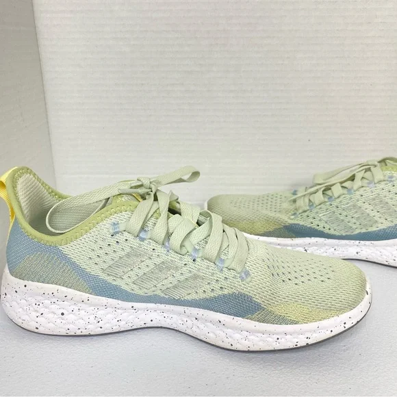 adidas Fluidflow 2.0 Women’s Size 7.5 Bounce Running Shoe Linen Green/Gray - Picture 7 of 11